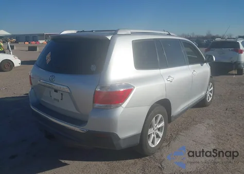 2012 Toyota Highlander z USA, uszkodzony, nr VIN 5TDZA3EH7CS024639